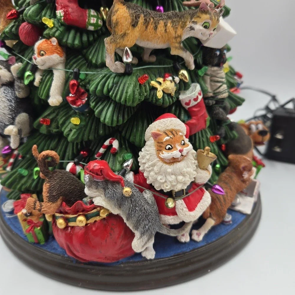 COMICAL CATS‎ Christmas Tree Danbury Mint 12
